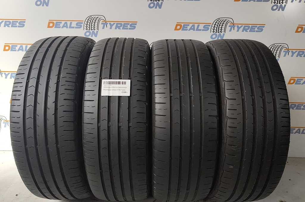 1955516 87H/V Continental PremiumContact5 X4 Tyres 1 P/R