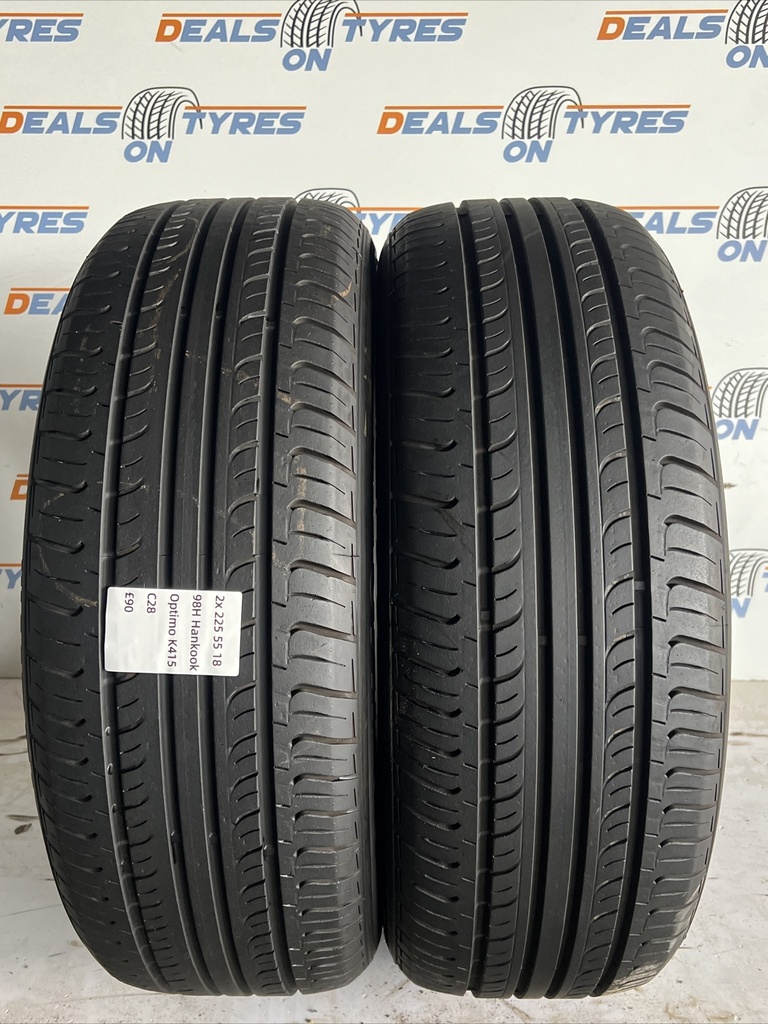 2255518 98H Hankook Optimo K415 X2 tyres P/R