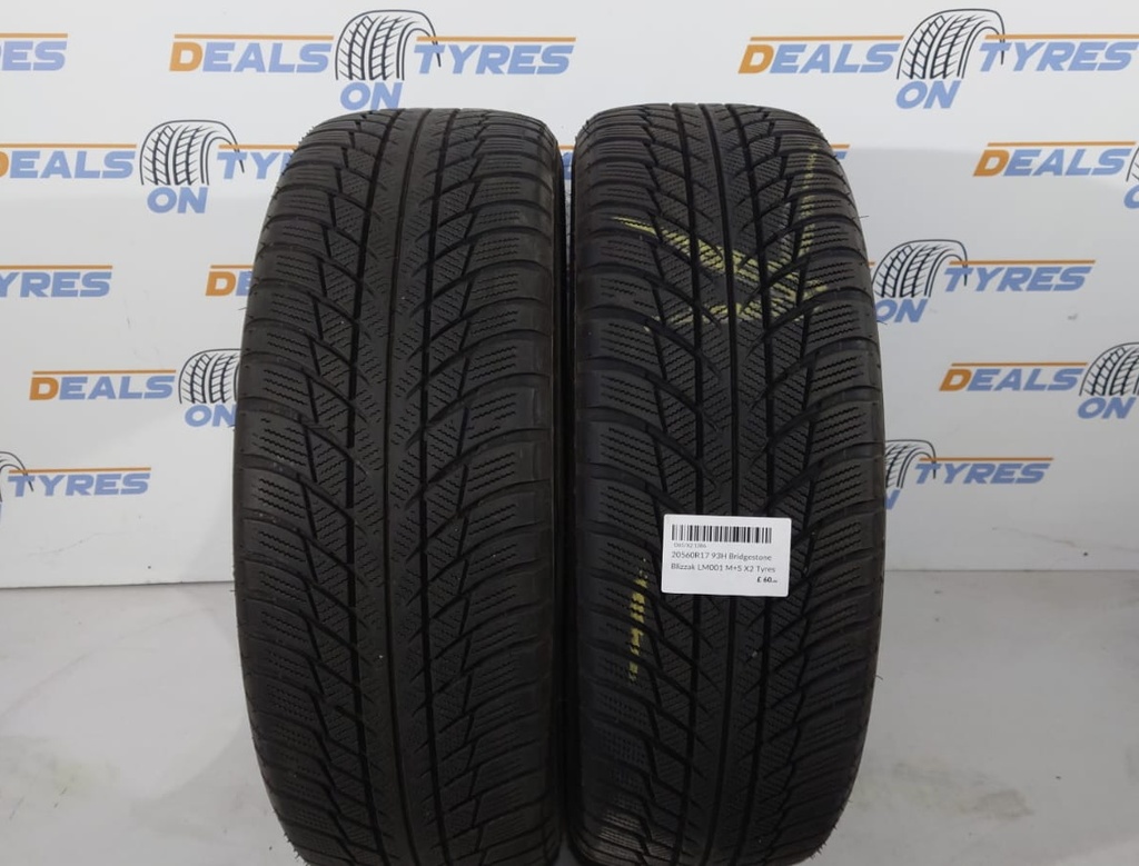2056017 93H Bridgestone Blizzak LM001 M+S X2 Tyres