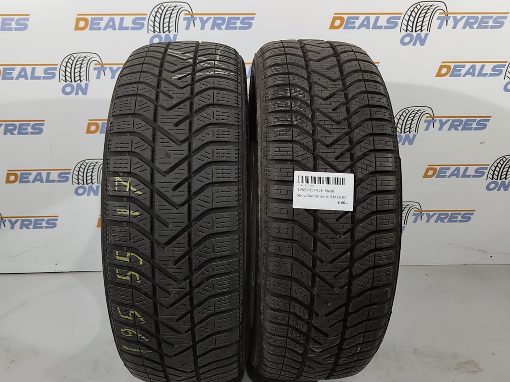 1955517 92H Pirelli SnowControl Serie 3 M+S X1 Tyre