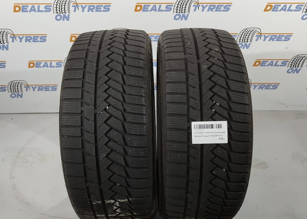 21545R17 91V XL Continental WinterContact TS850P M+S X2 Tyres