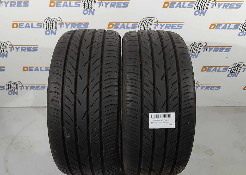 23545R17 97Y XL Platin PR420 Summer X2 Tyres