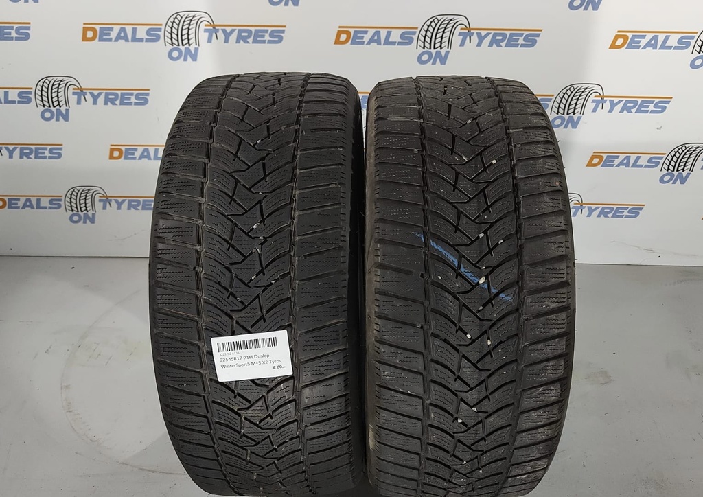 22545R17 91H Dunlop WinterSport5 M+S X2 Tyres