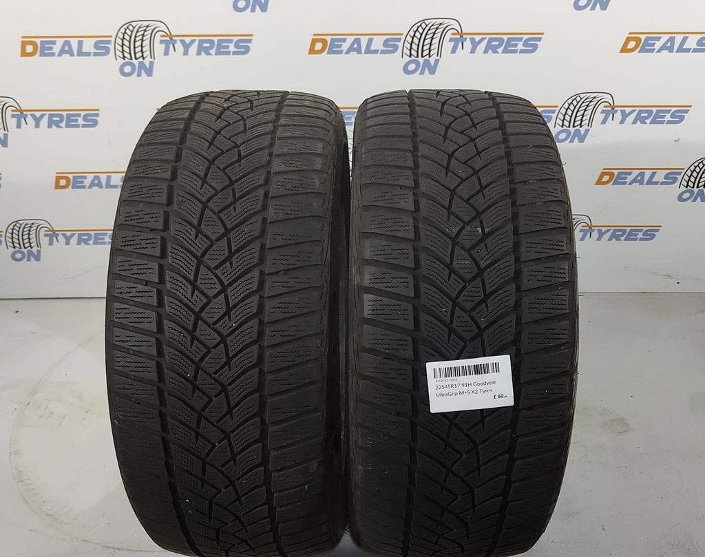22545R17 91H Goodyear UltraGrip M+S X2 Tyres