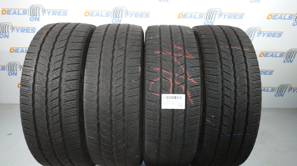 21565R16C 109/107R Continental VanContact M+S x4 Tyres 