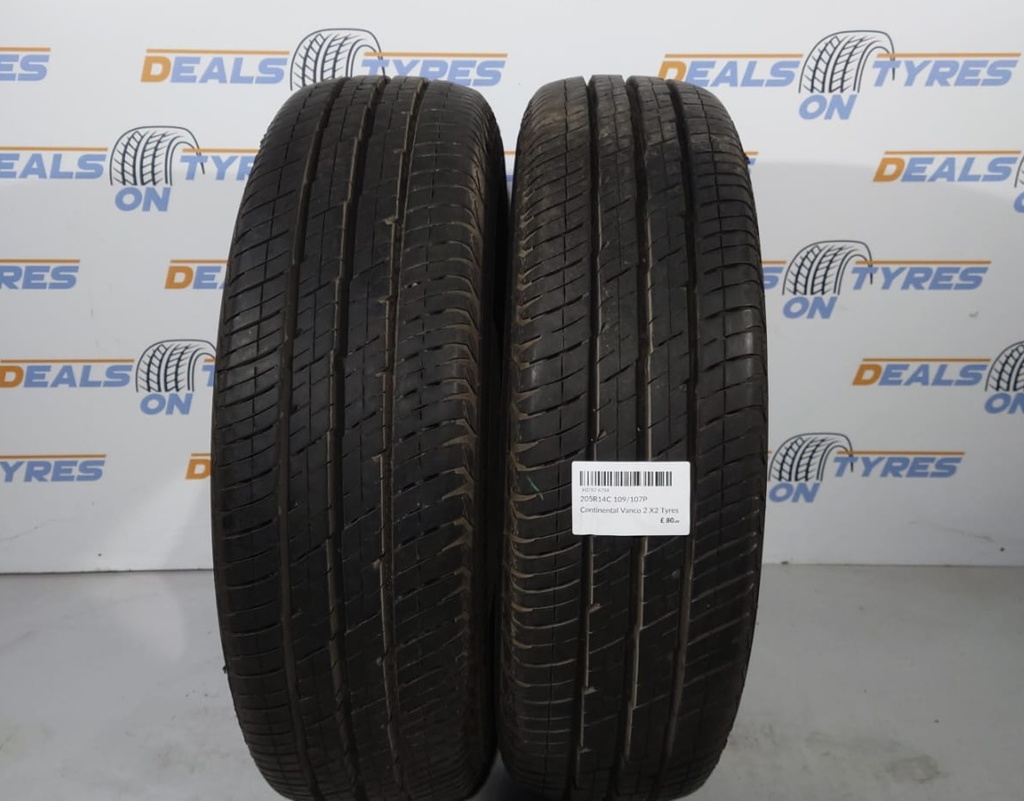 20514C 109/107P Continental Vanco 2 X2 Tyres 
