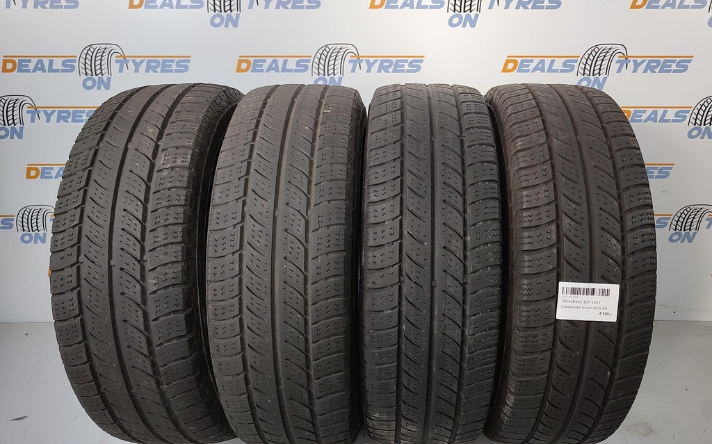 20565R16C 107/105T Continental Vanco M+S X4 Tyres