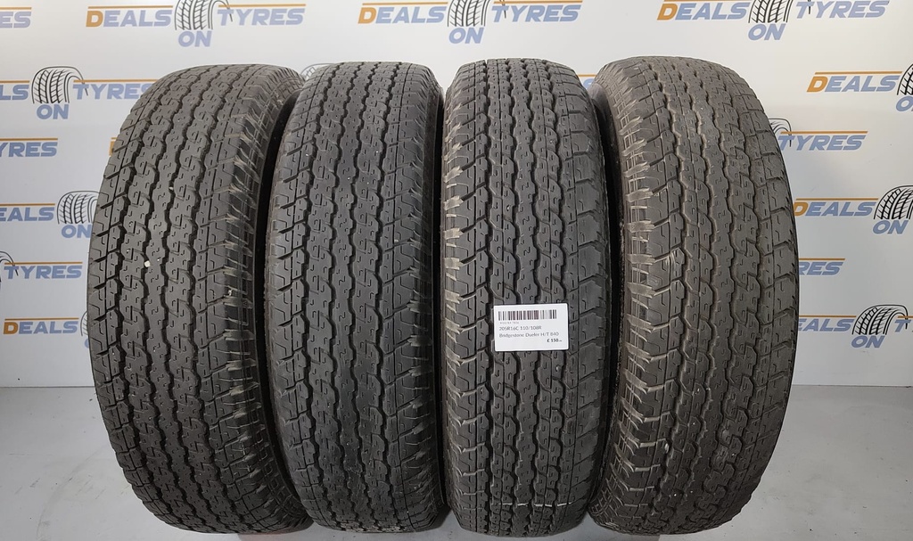205R16C 110/108R Bridgestone Dueler H/T 840 X4 Tyres 