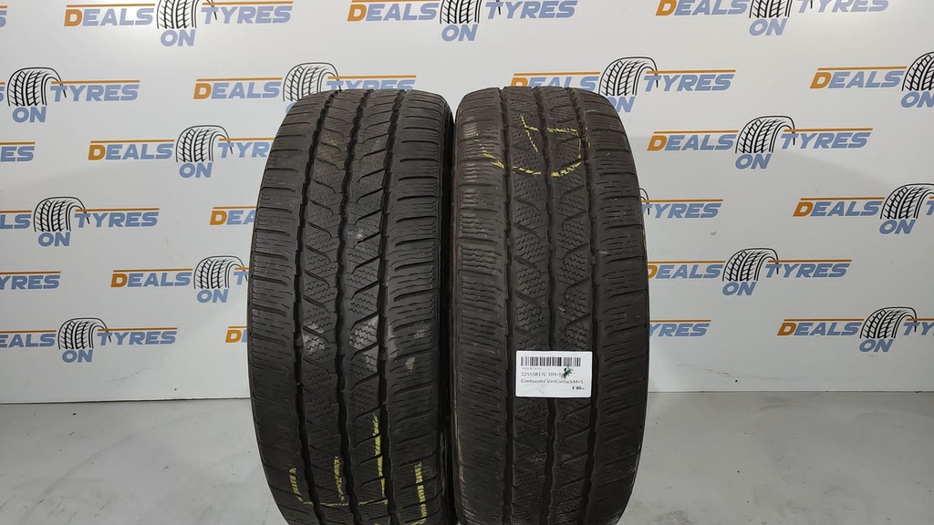 22555R17C 109/107T Continental VanContact M+S X2 Tyres