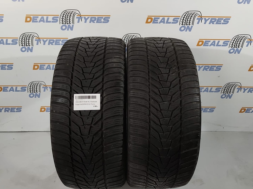 2353519 91W XL Hankook Icept EVO3 M+S X2 Tyres P/R