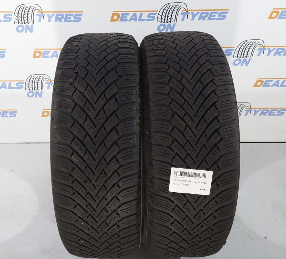 1956015 88T Continental Winter TS860 x2 tyres