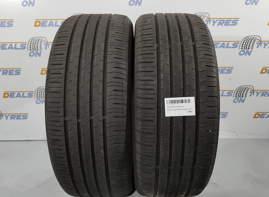2355019 103V XL Continental EcoContact 6 X2 Tyres P/R