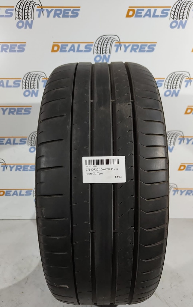 2754020 106W XL Pirelli Pzero X1 Tyre