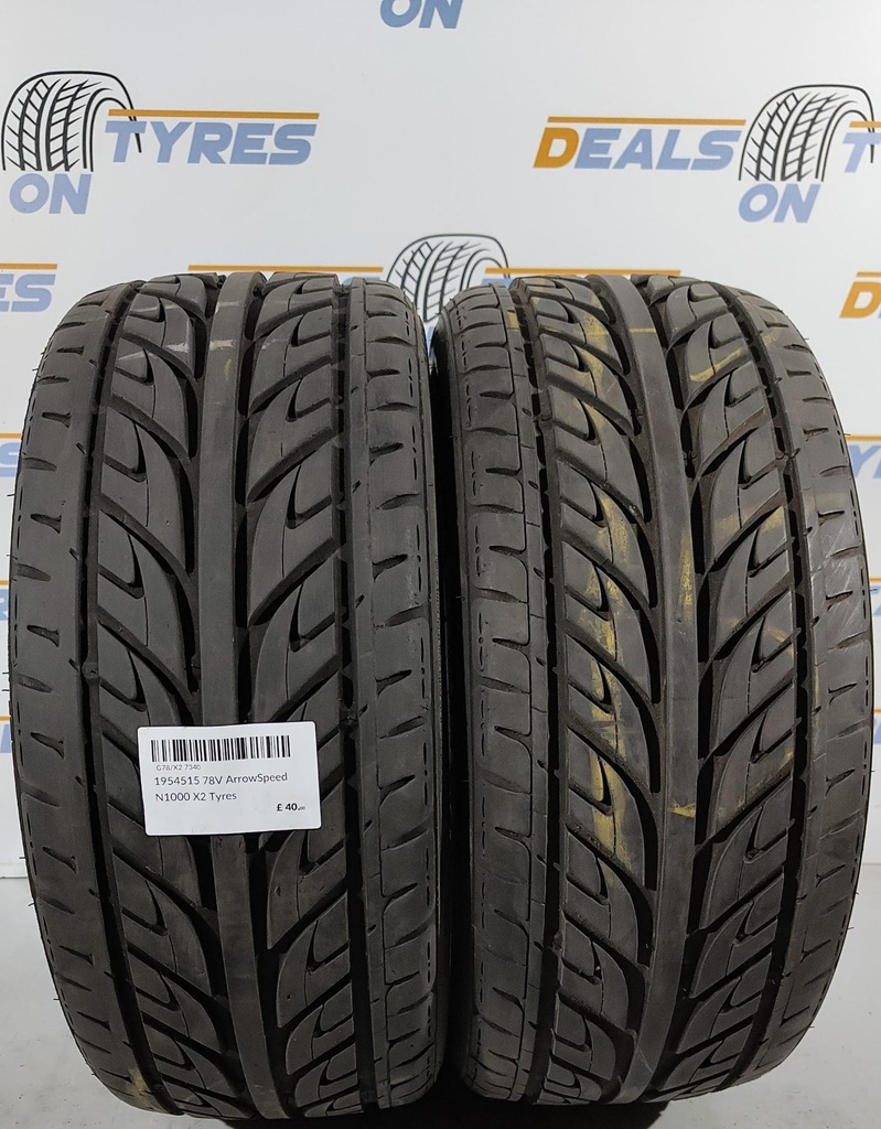 1954515 78V ArrowSpeed N1000 X2 Tyres