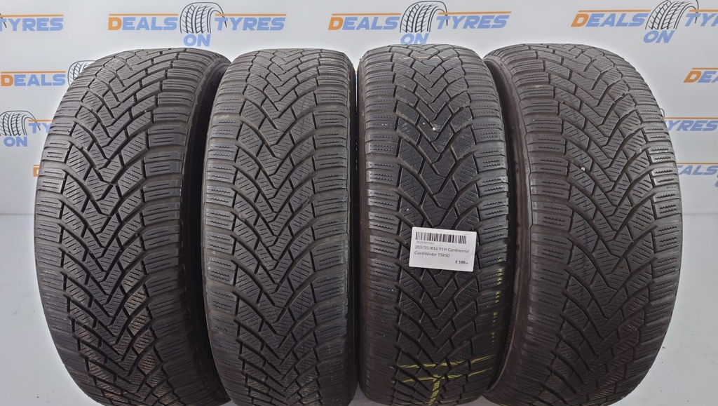20555R16 91H Continental ContiWinter TS850 x4 tyres