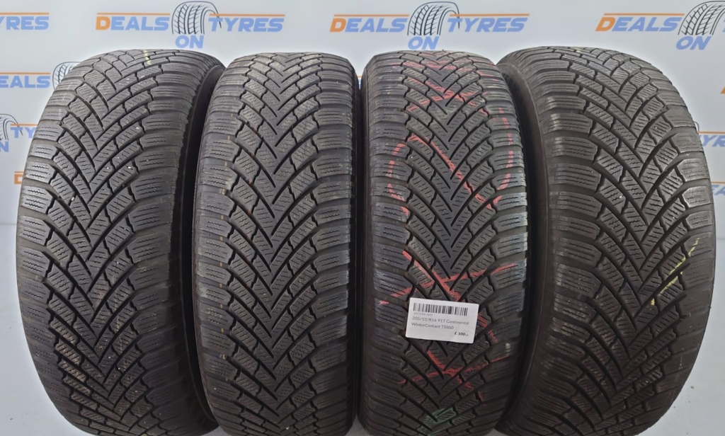 20555R16 91T Continental WinterContact TS860 x4 tyres