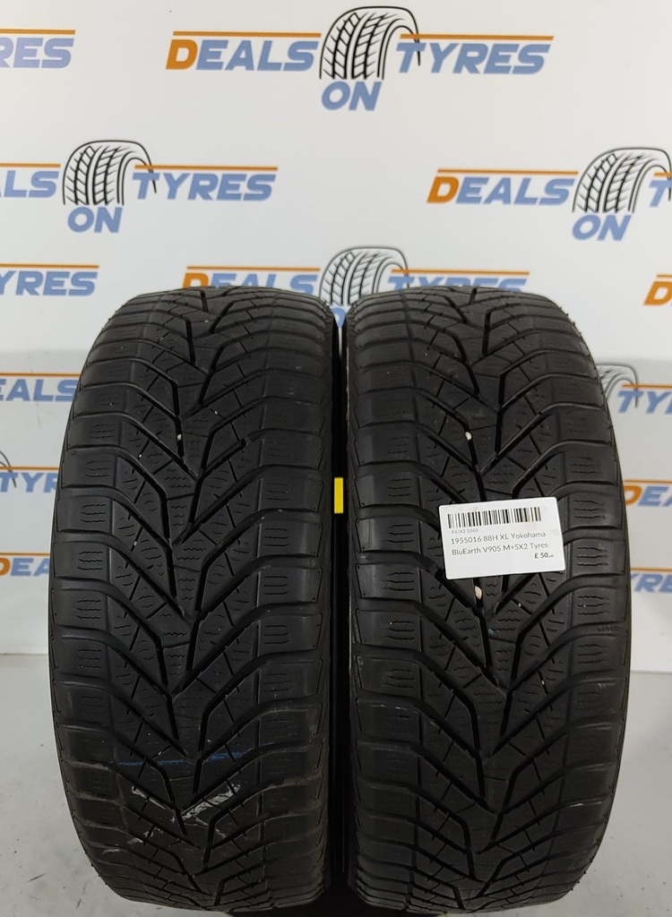 1955016 88H XL Yokohama BluEarth V905 M+SX2 Tyres