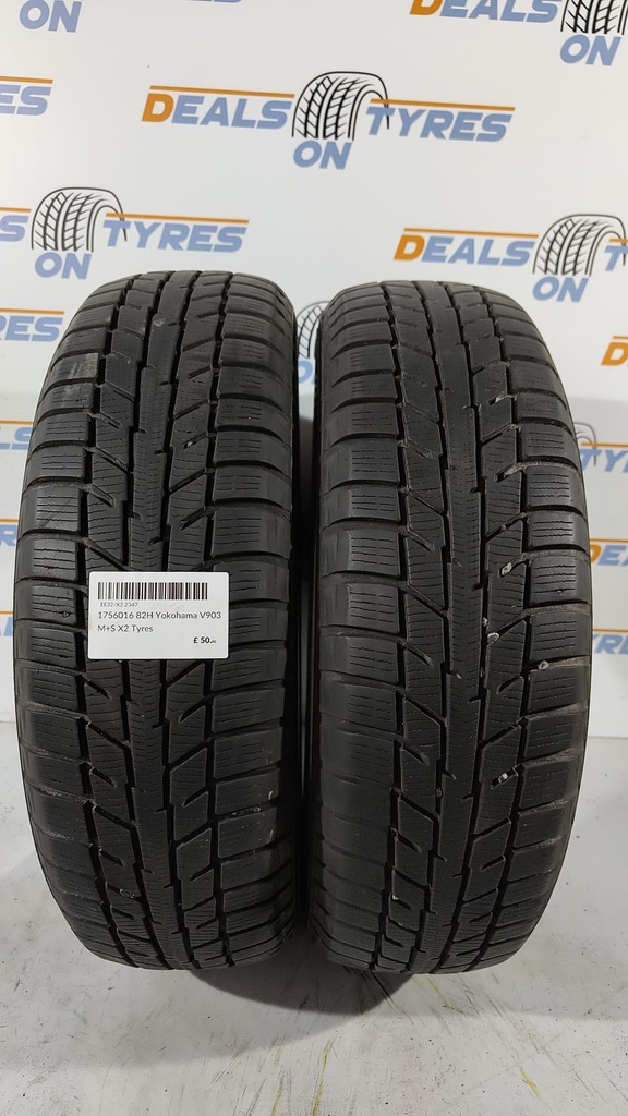 1756016 82H Yokohama V903 M+S X2 Tyres 