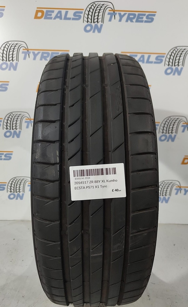 2054517 ZR 88Y XL Kumho ECSTA PS71 X1 Tyre