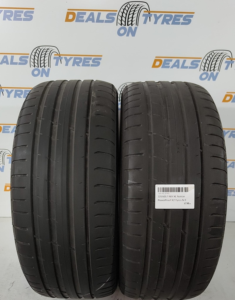 2255017 98Y XL Nokian PowerProof X2 Tyres N/E