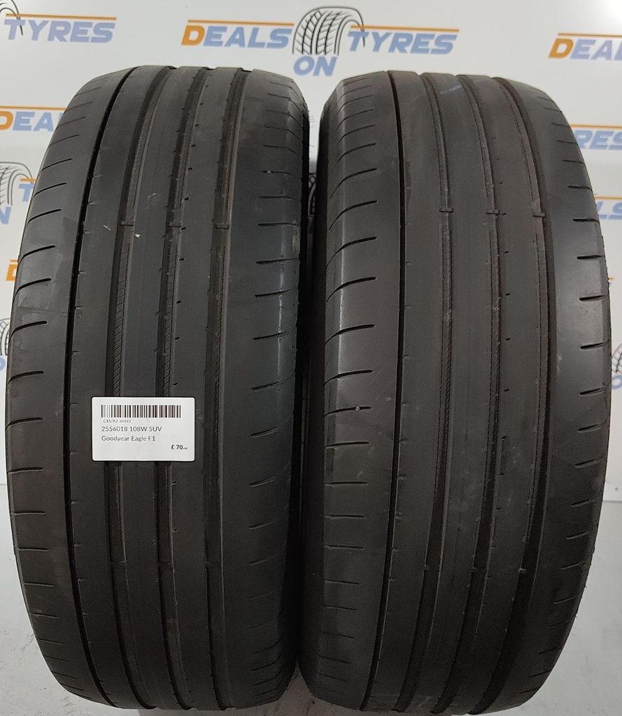 2556018 108W SUV Goodyear Eagle F1 Asymmetric 3 X2 Tyres