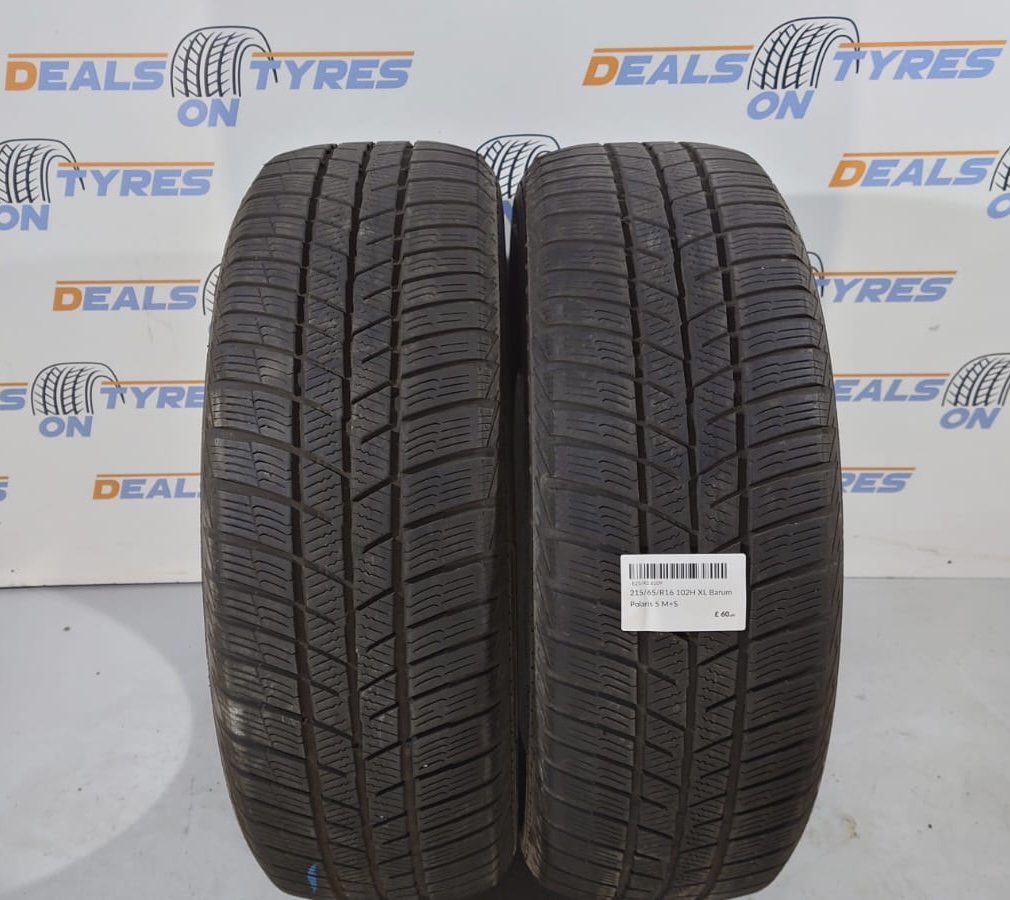 21565R16 102H XL Barum Polaris 5 M+S x2 tyres