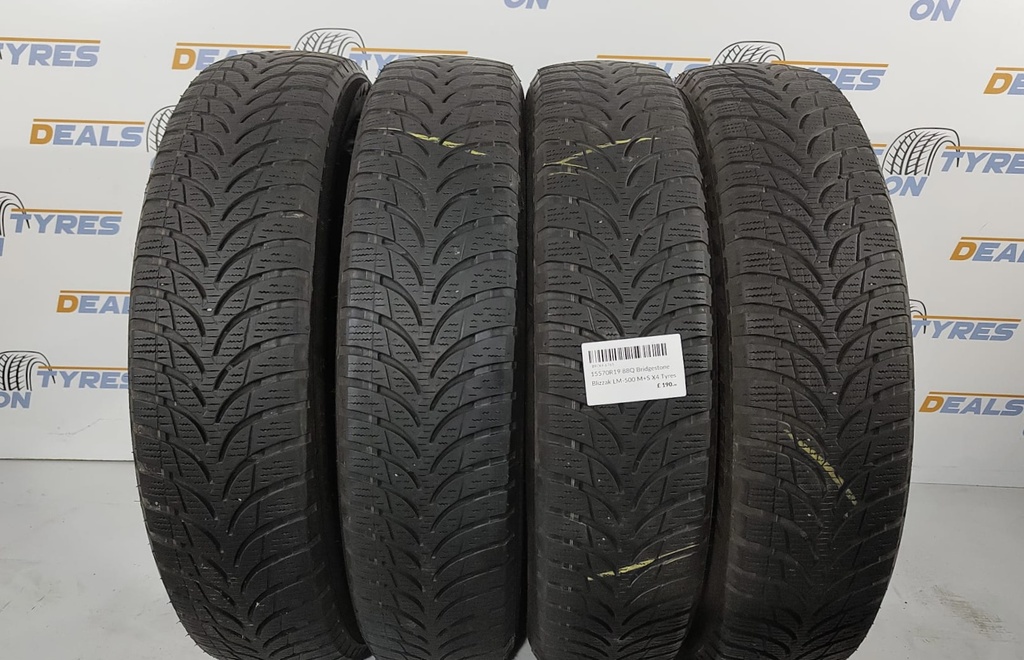 15570R19 88Q Bridgestone Blizzak LM-500 M+S X4 Tyres