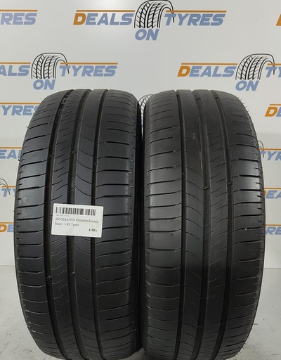 2055516 91V Michelin Energy Saver + X2 Tyres 