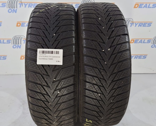 17555R15 77T Continental ContiWinter TS800 x2 tyres