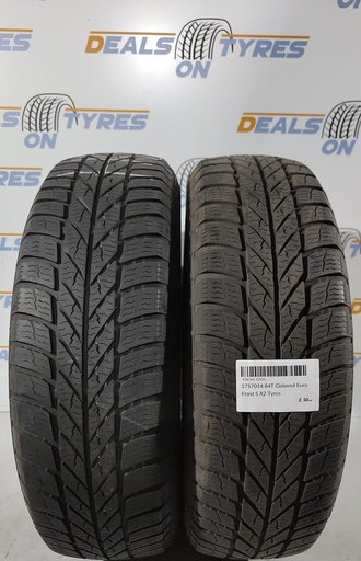 1757014 84T Gislaved Euro Frost 5 X2 Tyres
