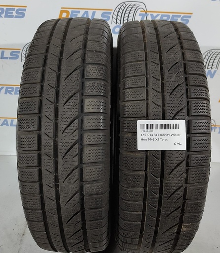 1657014 81T Infinity Winter Hero M+S X2 Tyres