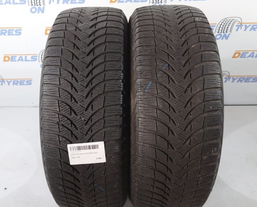 20555R16 91T Michelin Alpin A4 x2 tyres