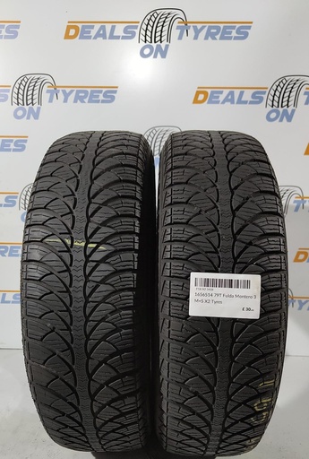 1656514 79T Fulda Montero 3 M+S X2 Tyres 