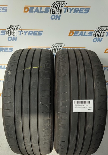 2254517 91W Run Flat Dunlop SP Sport Maxx x2 tyres