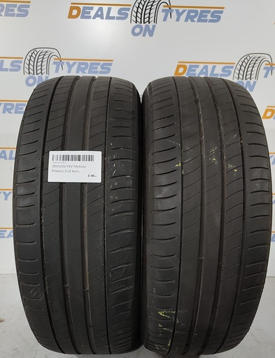 2055516 91V Michelin Primacy 3 x2 tyres